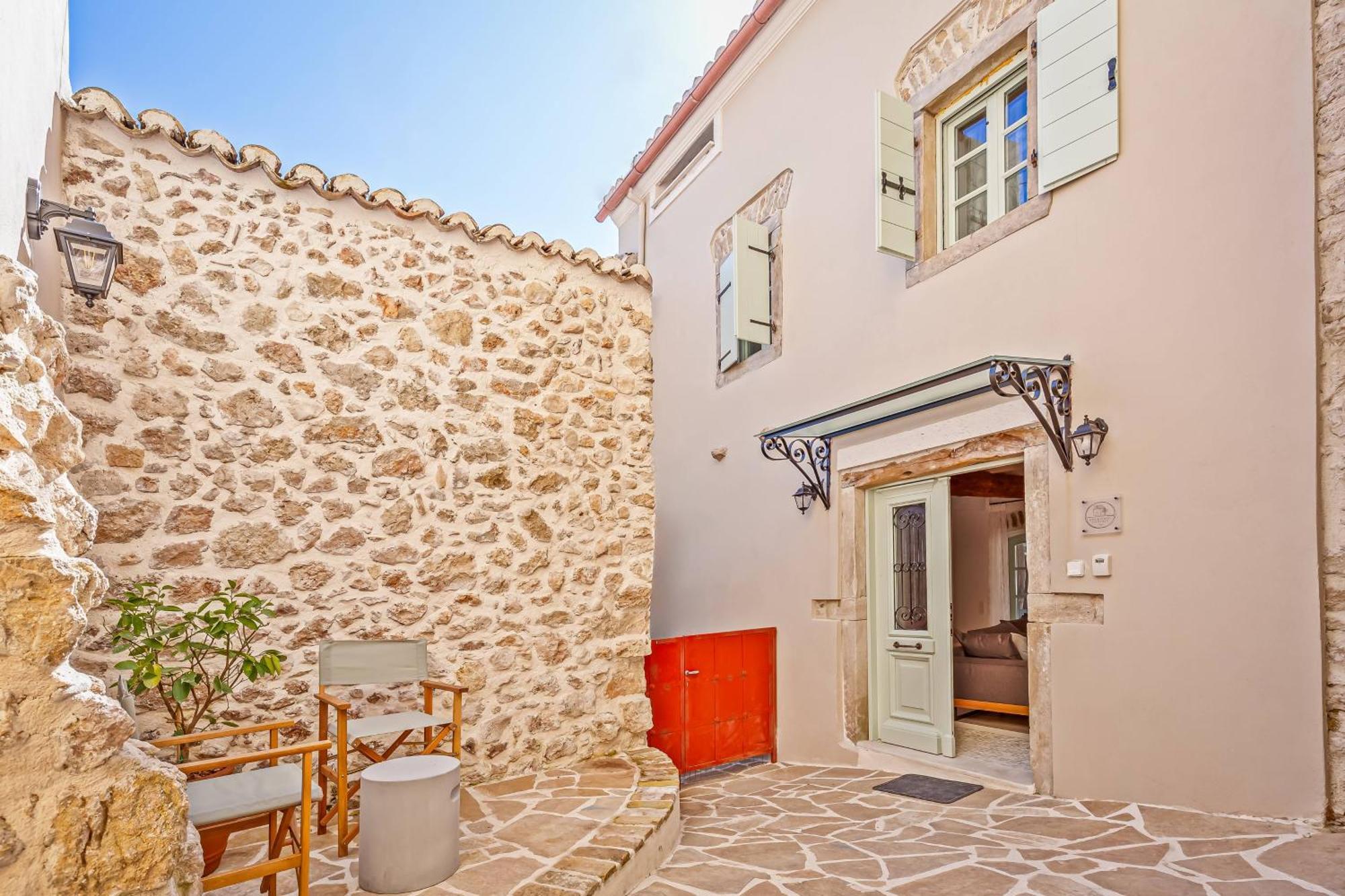 Lákones Courtyard Cottage Corfu מראה חיצוני תמונה