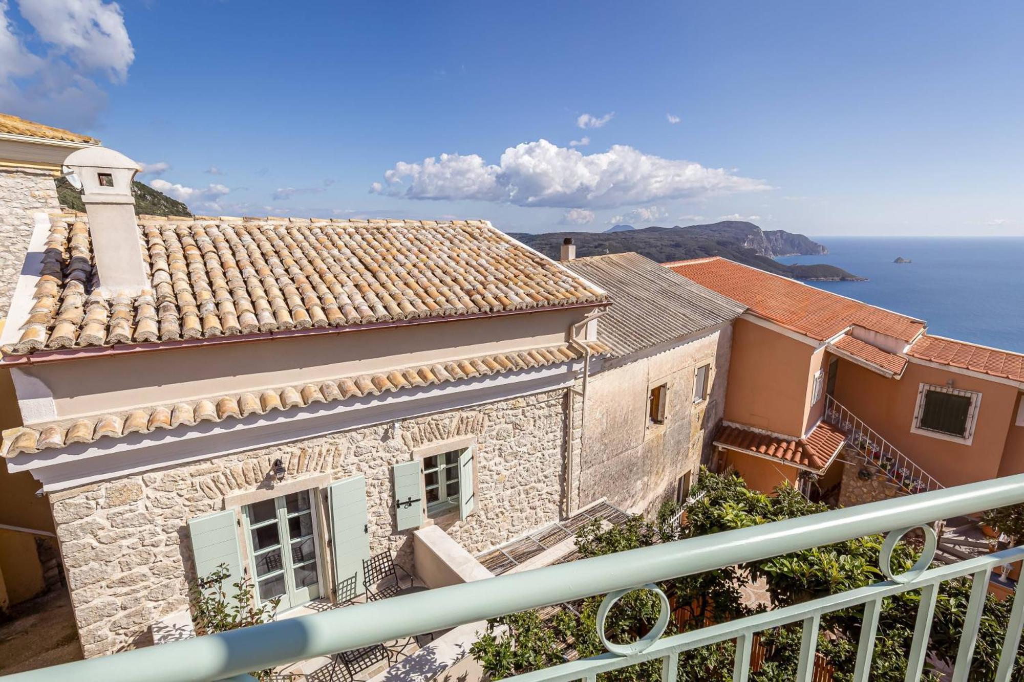 Lákones Courtyard Cottage Corfu מראה חיצוני תמונה