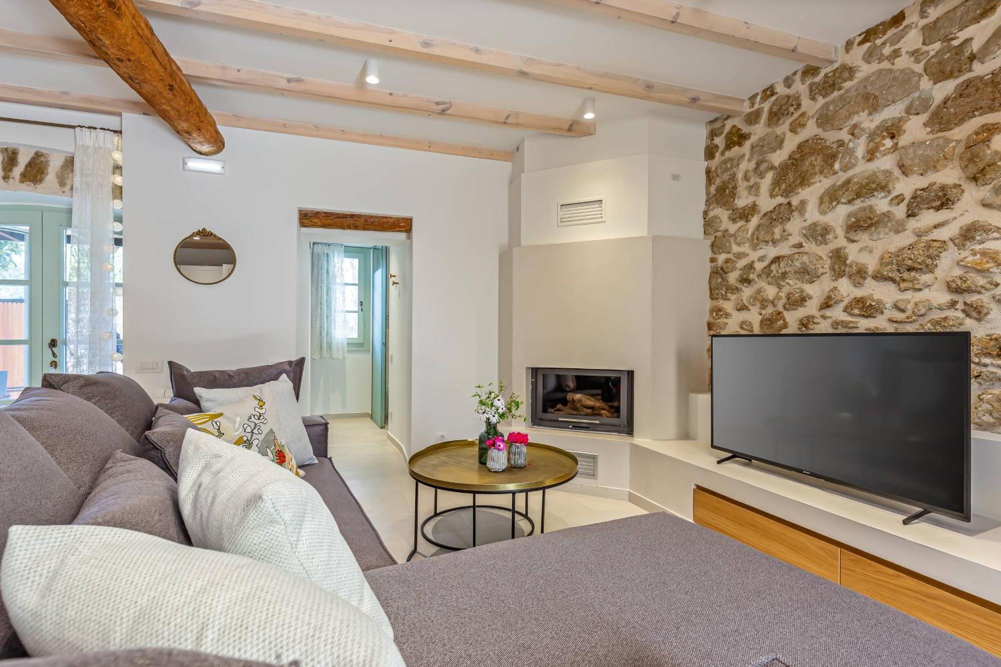 Lákones Courtyard Cottage Corfu מראה חיצוני תמונה