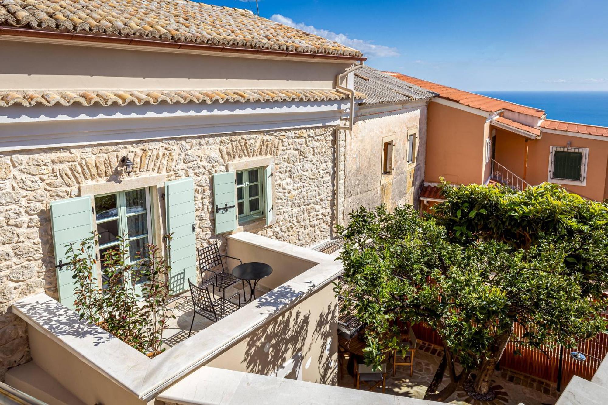 Lákones Courtyard Cottage Corfu מראה חיצוני תמונה