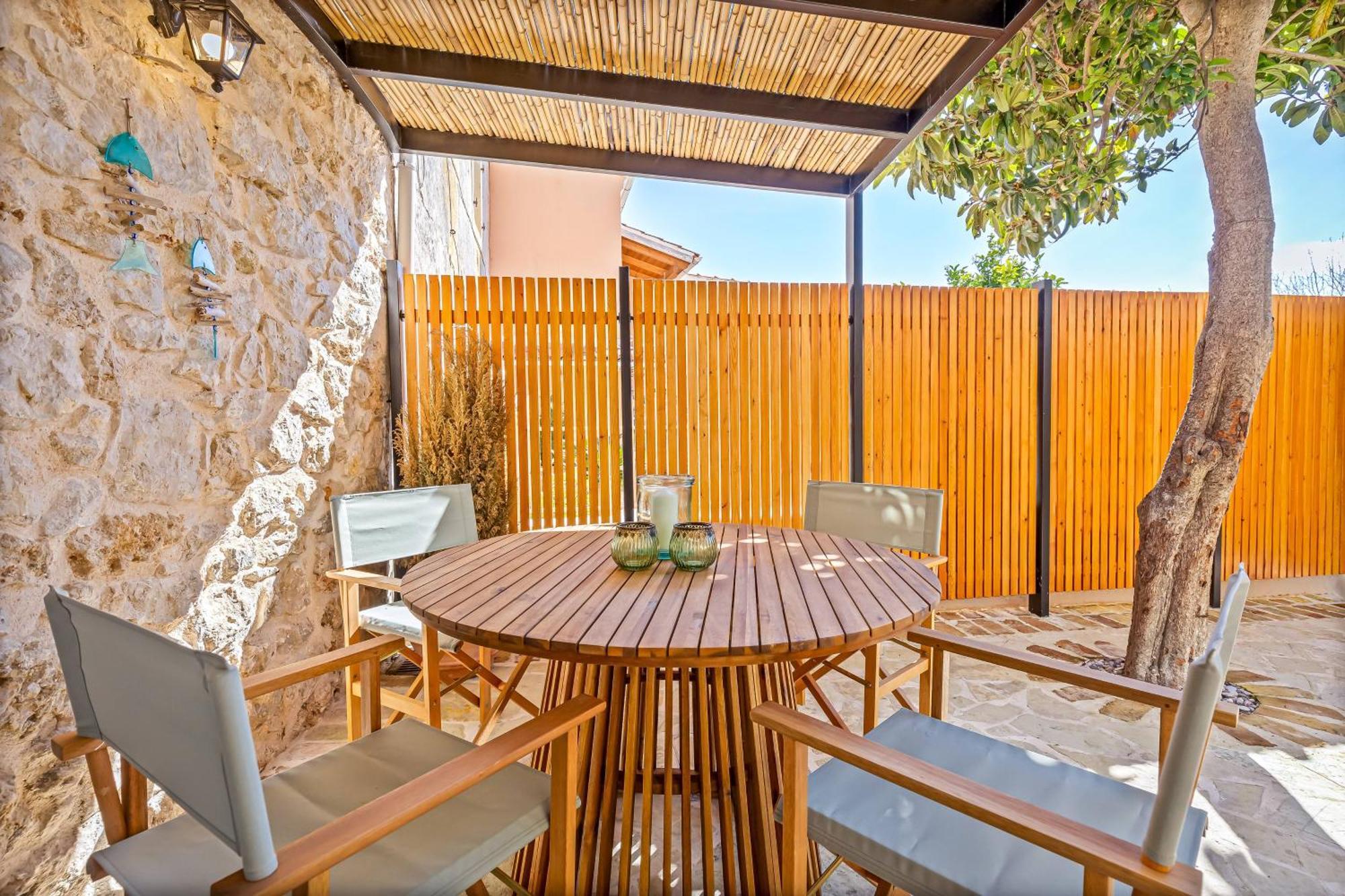 Lákones Courtyard Cottage Corfu מראה חיצוני תמונה
