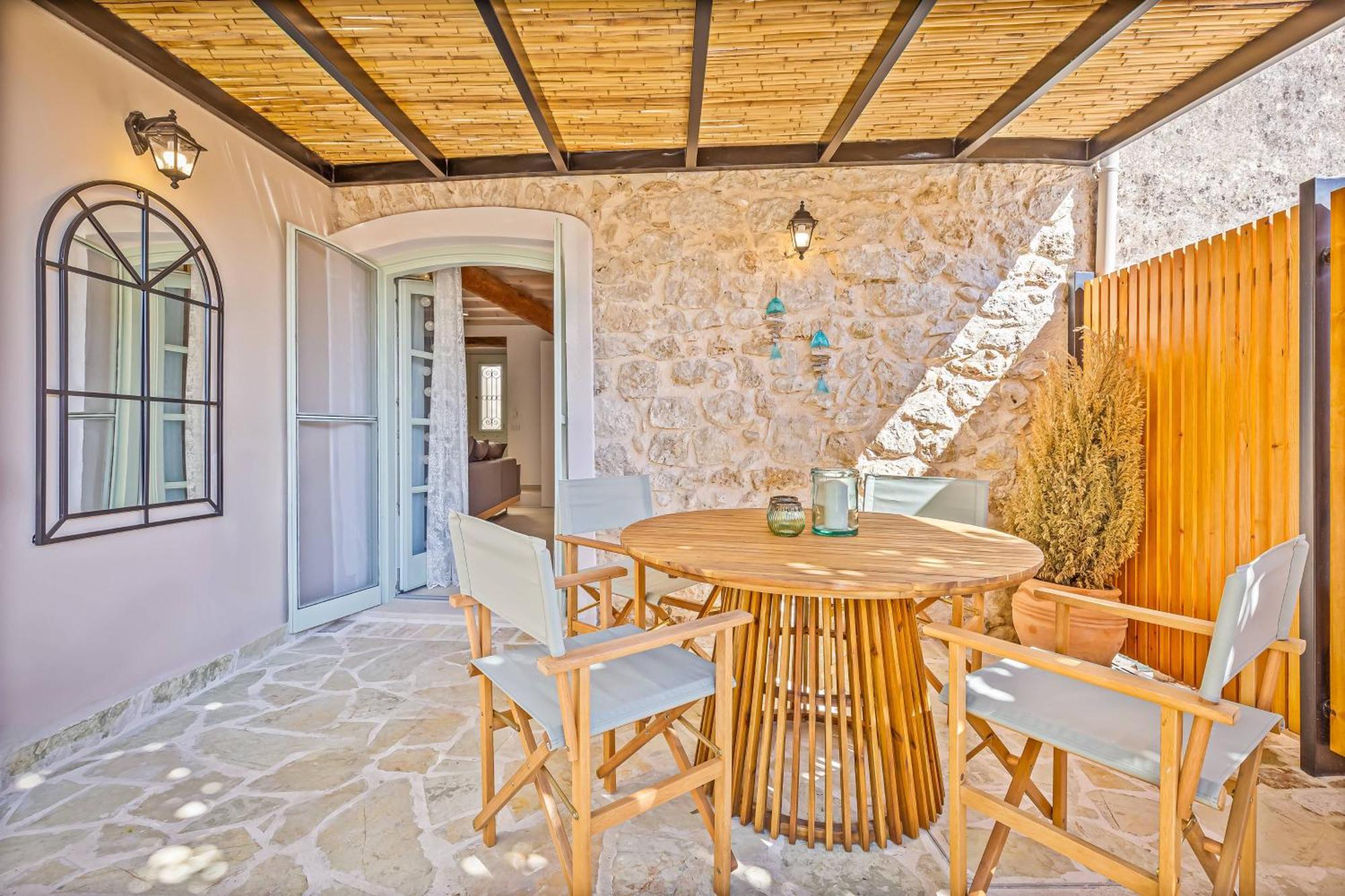 Lákones Courtyard Cottage Corfu מראה חיצוני תמונה