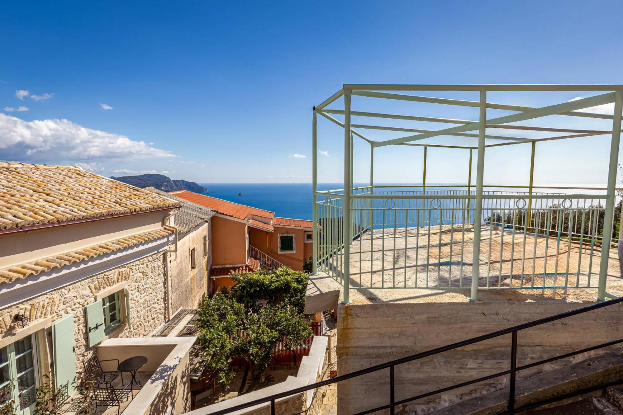 Lákones Courtyard Cottage Corfu מראה חיצוני תמונה